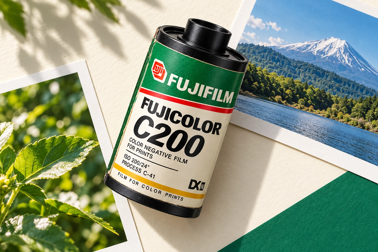 Editorial illustration — Fujifilm: a history of materials, colour and photographic uses