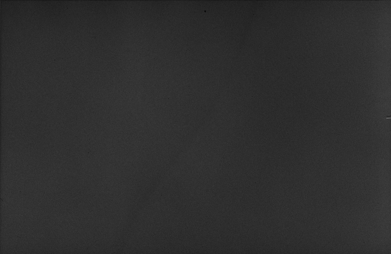 Scan documenté d’un négatif Kodak TRI-X 400. La reproduction et ses dimensions diffèrent de l’échantillon T-MAX ; aucune comparaison quantitative n’est proposée.
